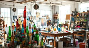 upcycling art materials