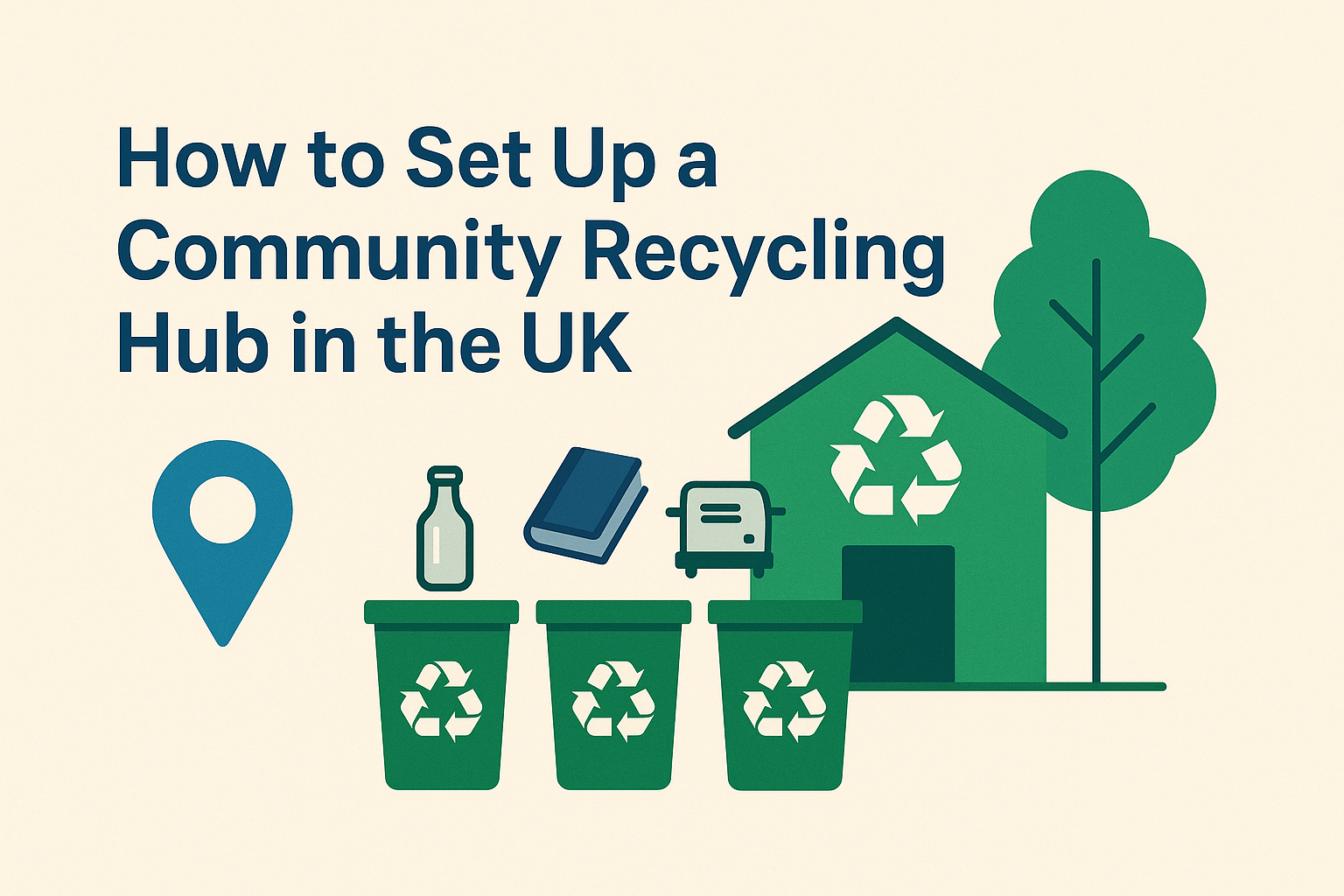 How to Set Up a Community Recycling Hub in the UK