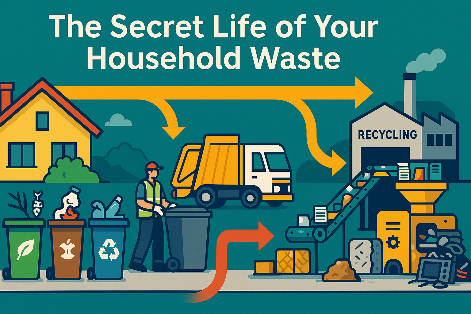 The Secret Life of Your Household Waste: From Bin to Beyond