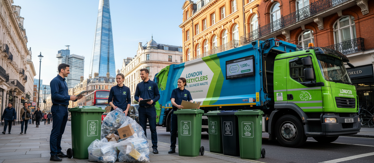 London postcode waste differences