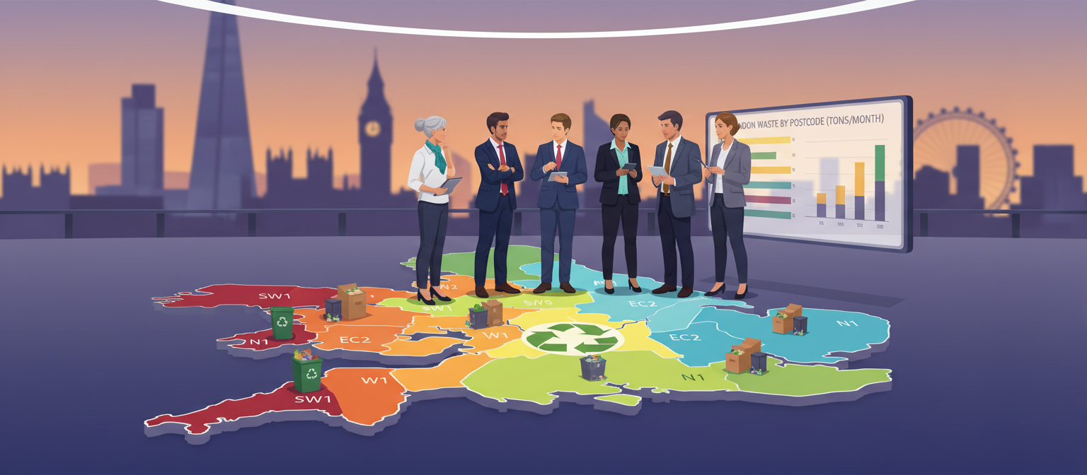 waste generation by postcode