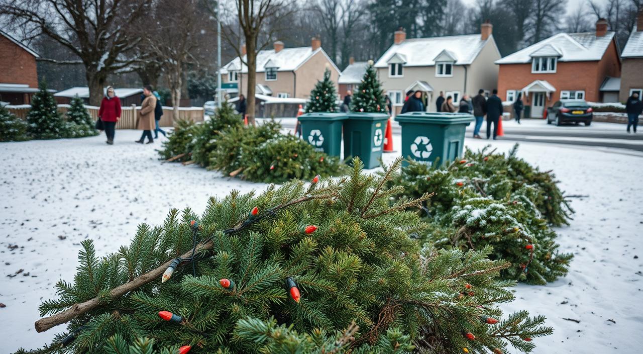 christmas tree disposal uk