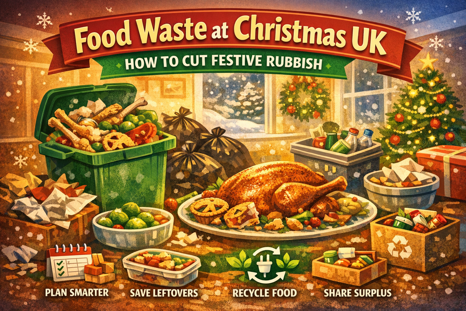 Food Waste at Christmas UK: How to Cut Festive Rubbish