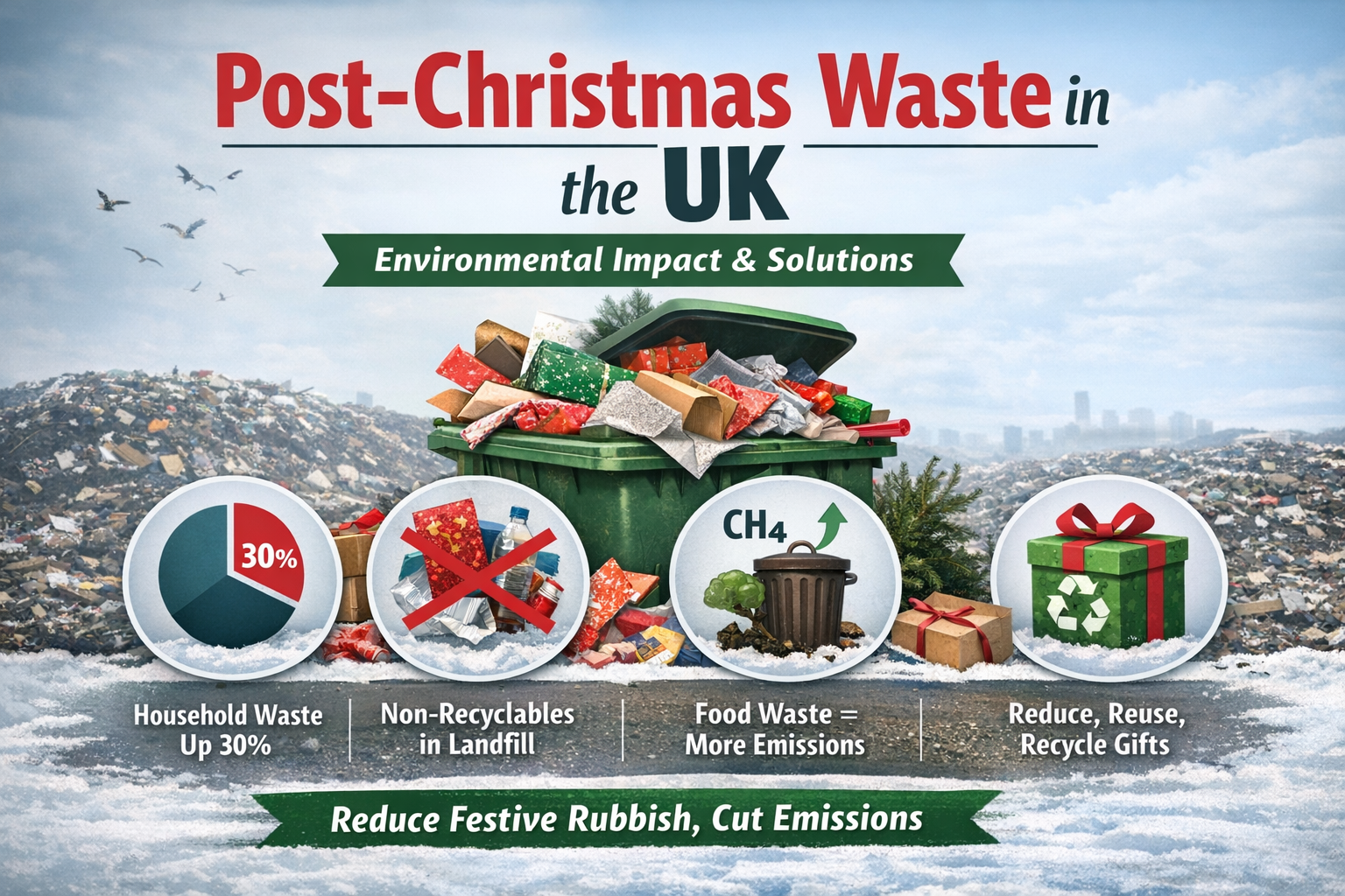 The Environmental Impact of Post-Christmas Waste in the UK
