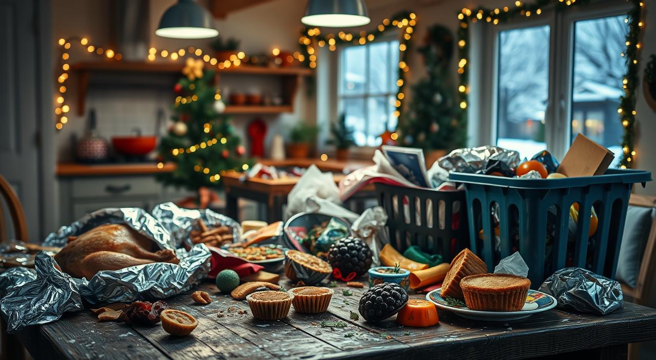 food waste at christmas in uk