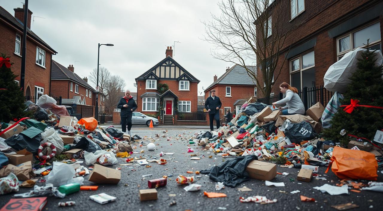 post christmas waste uk