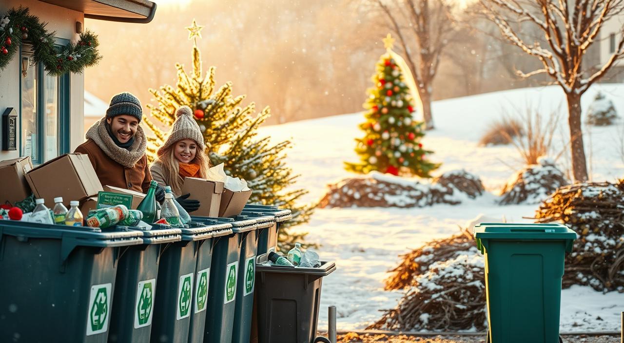 recycling christmas waste