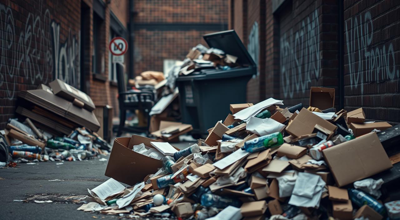 avoiding fly-tipping during Christmas