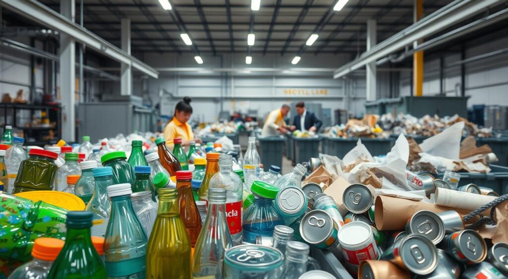 plastic glass paper metal recycling materials plastic glass paper metal recycling materials