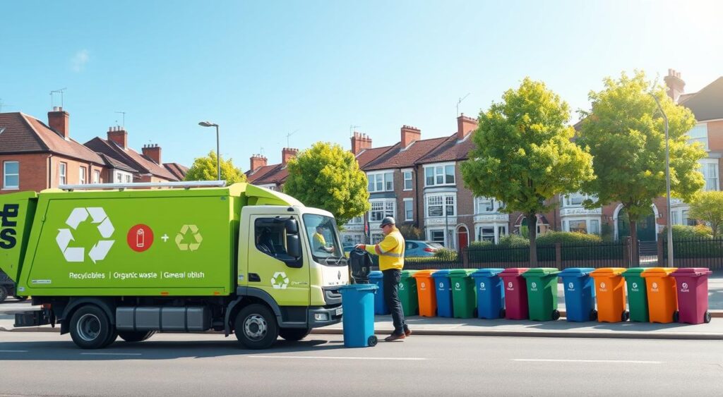 UK waste collection system