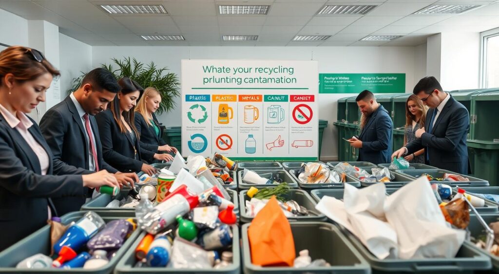 preventing recycling contamination preventing recycling contamination